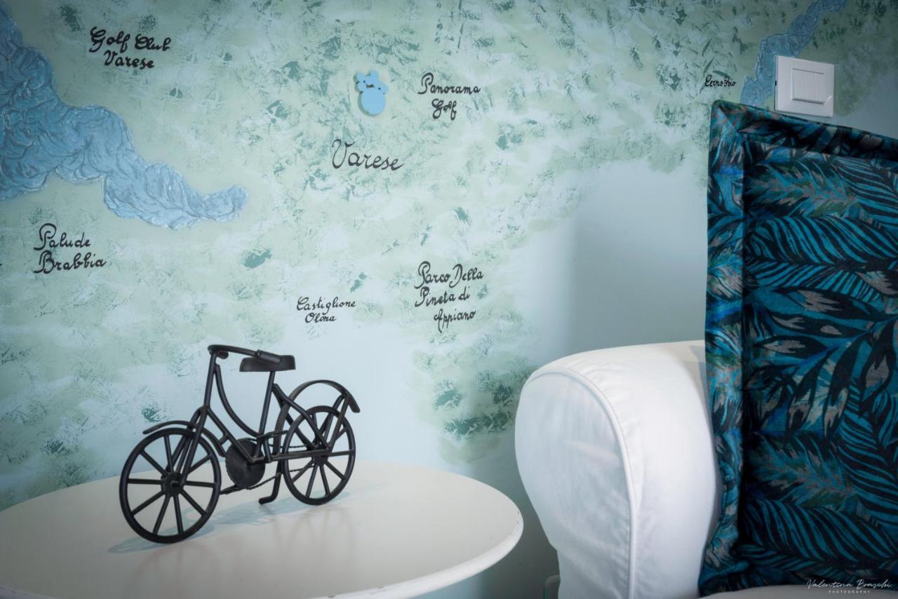 Draisina Bike Apartments Due Oleggio Castello Bagian luar foto